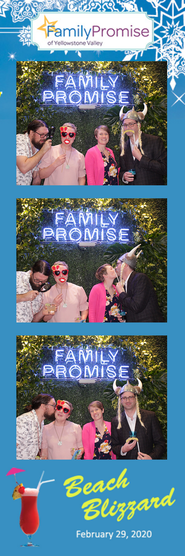 Beach Blizzard Party for a Promise- A Toast To 15 Years! | View more photos from the event at gallery.photoboothbillings.com/u/PhotoBoothBillings/Beach-Blizzard-Party-for-a-Promise-A-Toast-To-15-Years